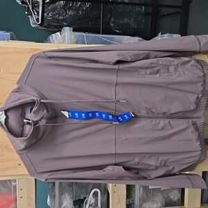 Kirkland Signature Size L Purple Grey Full Zip Active Jacket